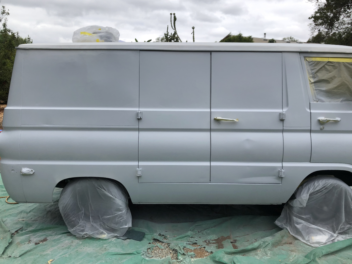 After a couple coats of primer, things started looking up.